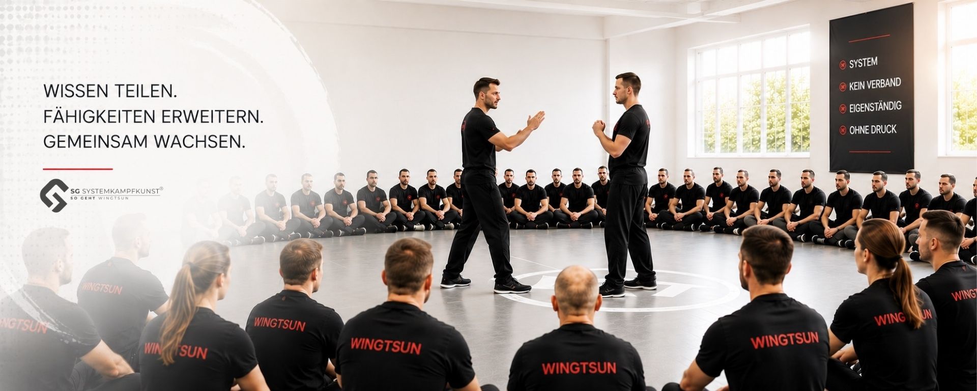 So geht WingTsun vermittelt Wissen