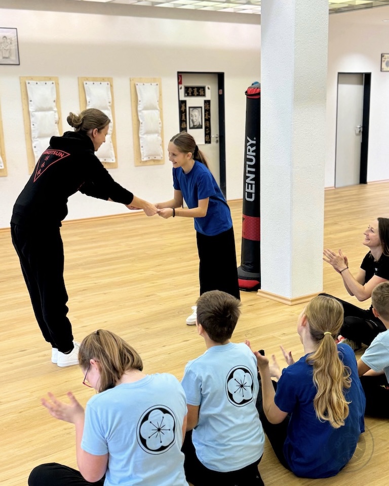 Durch WingTsun entsteht Sicherheit im eigenen Handeln.