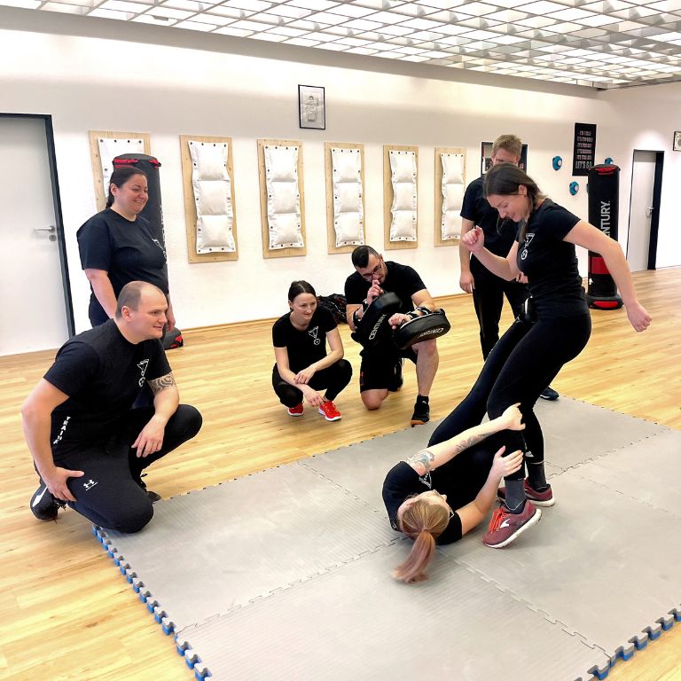 Selbstverteidigung am Boden mit WingTsun