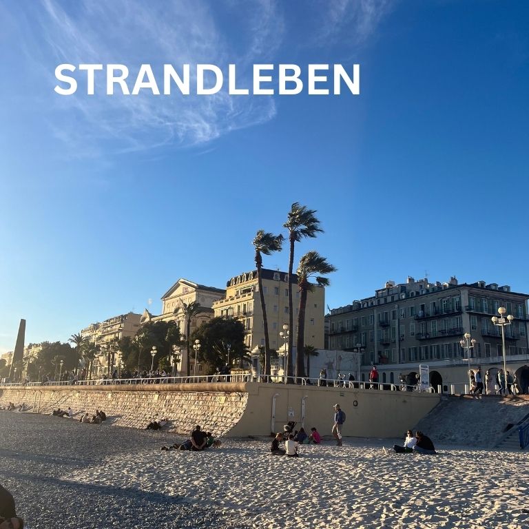 Der Strand von Nizza