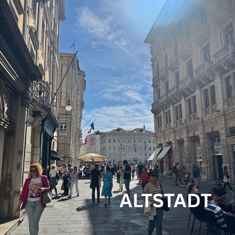 Die Altstadt von Trieste
