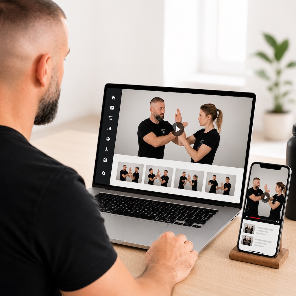 Learningplattform oder Kursplattform von So gehtWingTsun