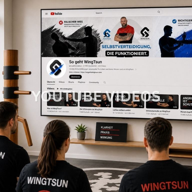 Kostenfreie YouTube Videos über WingTsun