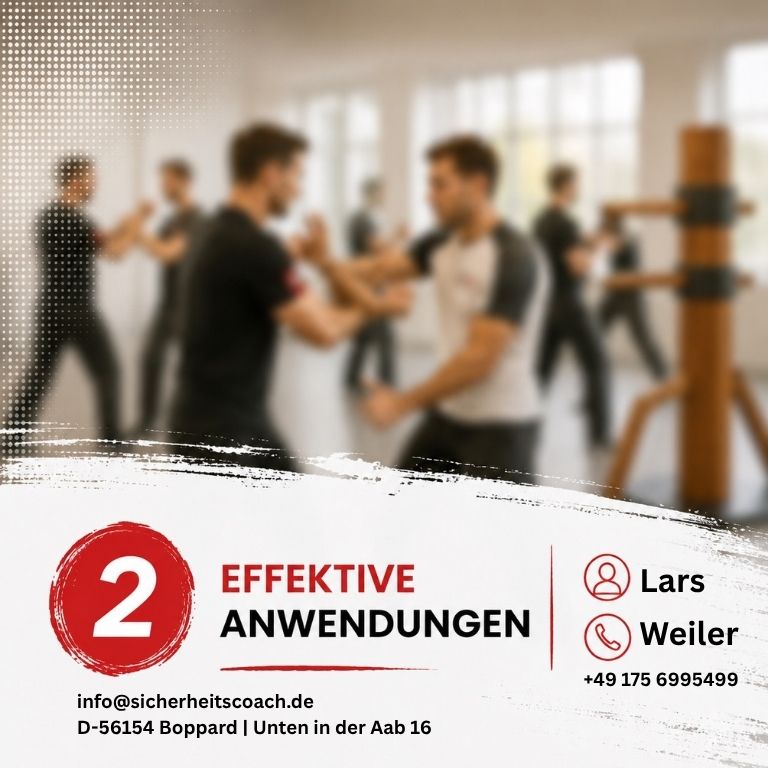 Effektive Anwendungen von WingTsun Techniken