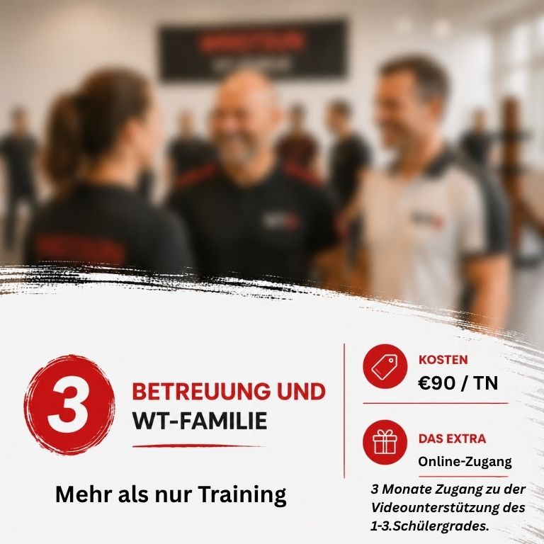 Echte Betreuung und WT-Familie