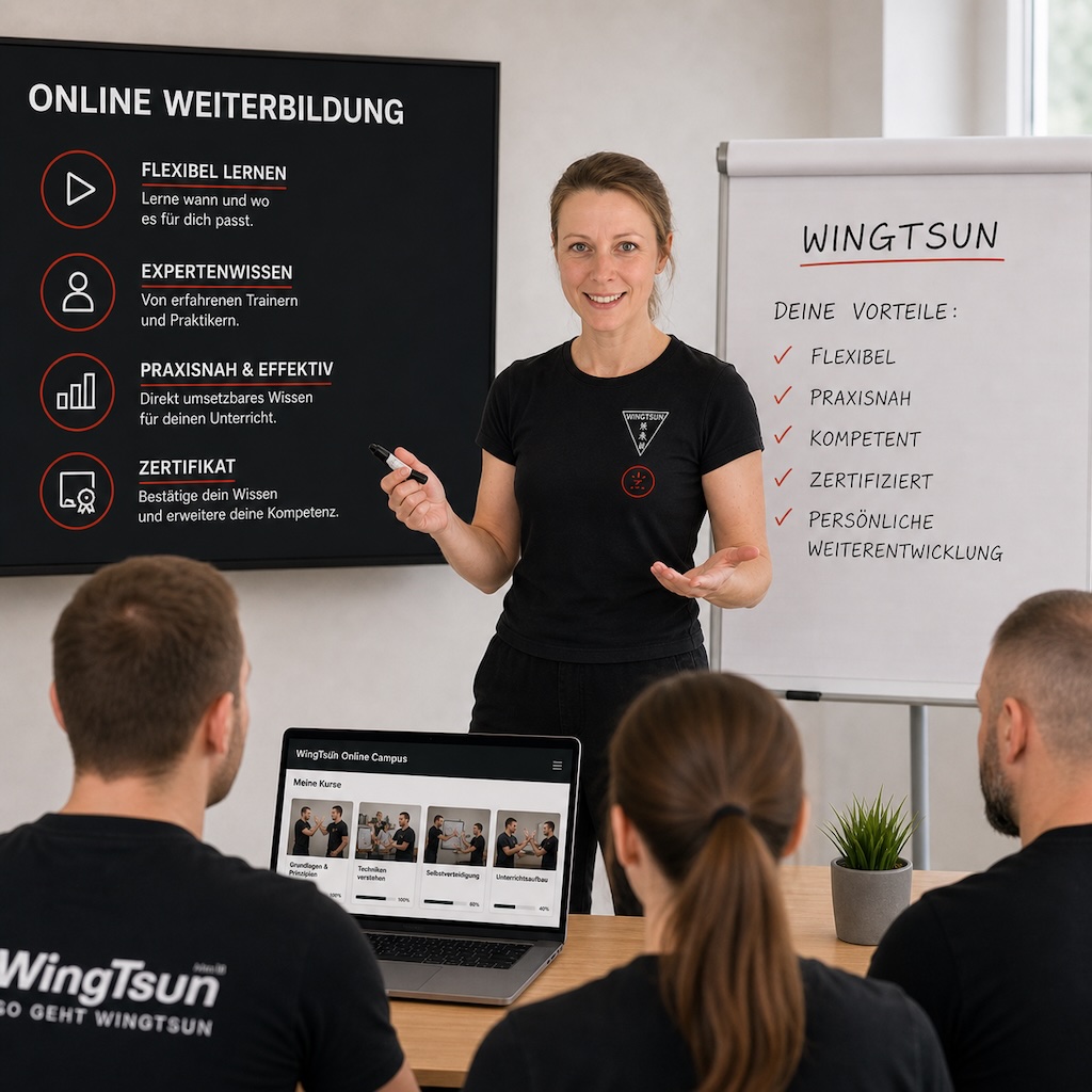 Online Aus- und Weiterbildung bei So geht WingTsun