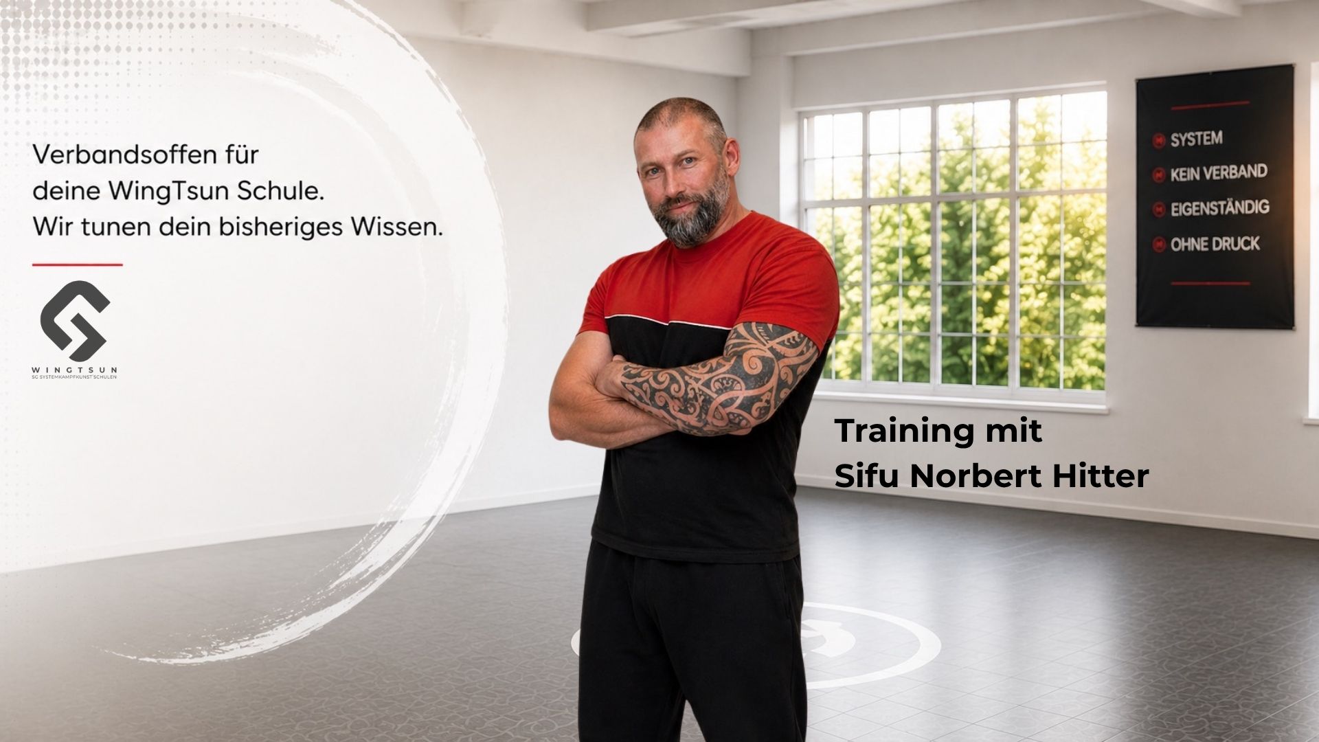 Training mit Sifu Norbert Hitter